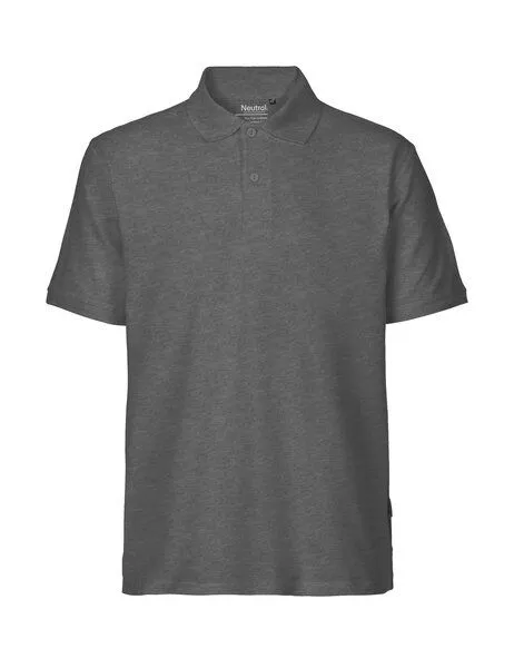 Neutral® - 3FREUNDE Neutral® - 3FREUNDE Männer Poloshirt, Dunkelgrau, – Produktbild 1 von 4