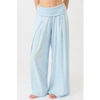 mandala MANDALA Damen vegan Lounge Hose Hellblau – Produktbild 1 von 1