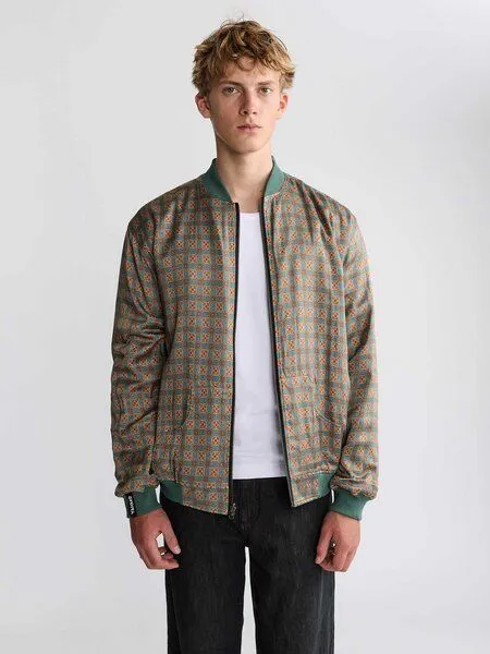 Yahmo Yahmo Oskar Wendejacke, Atlas/teal (grün), – Produktbild 1 von 3