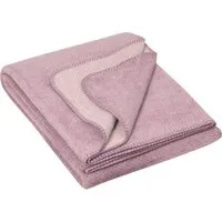 Richter Textilien Babydecke Bio-Baumwolle mauve-melange Maße 75 x 100 cm – Produktbild 1 von 1