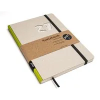 tyyp tyyp Wochenplaner 2027 – Taschenkalender A5 aus Recyclingkarton – grau, vegan & handgefertigt, Limetten-gruen, – Produktbild 1 von 1
