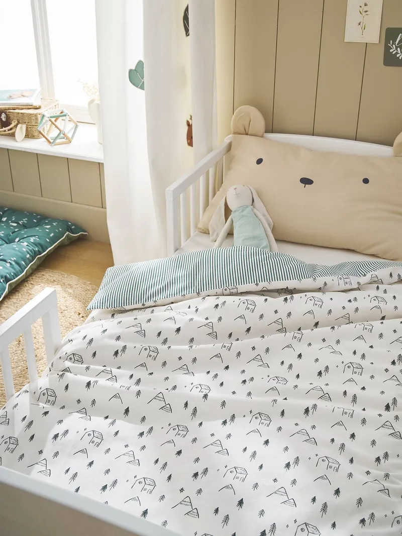 Vertbaudet Baby Kissenbezug HYGGE, Beige, – Produktbild 2 von 2