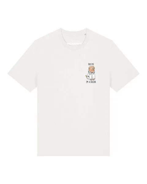 watapparel watapparel T-Shirt Unisex Dogtor, Off white, – Produktbild 1 von 2
