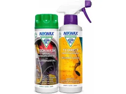 Vaude NIKWAX Spezialreinigungsmittel "Tech Wash + TX-Direct Spray" 2 x 300 ml – Produktbild 1 von 1