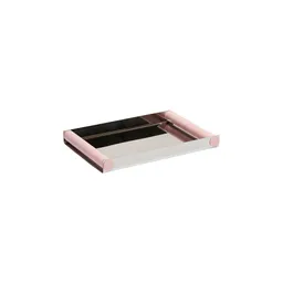 Design Letters Ray Tray Disco Serviertablett – Medium, Pink – Produktbild 1 von 1