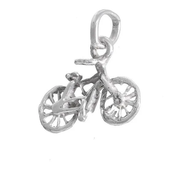 pakilia pakilia Silber Kette Fahrrad – fair gehandelt & handgefertigt in Mexiko – Produktbild 1 von 3