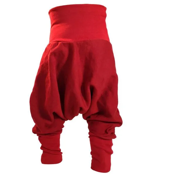 liebewicht liebewicht Yogahose Pumphose Bio Sweat, Rot/rot, – Produktbild 4 von 4