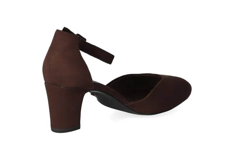 Tamaris Tamaris Klassische Pumps 1-24412-41-304 Damen Textil brown Keilpumps, Braun, – Produktbild 4 von 5