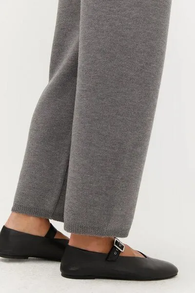 The Slow Label The Slow Label Wool Pants, Grey (grau), – Produktbild 3 von 3