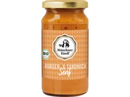 Münchner Kindl Münchner Kindl Bio-Burger und Sandwich Senf, 200 ml – Produktbild 1 von 1
