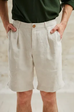 Jyoti - Fair Works Jyoti - Fair Works Herren vegan Shorts Heet Greige – Produktbild 1 von 1