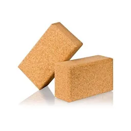 Kork-Deko Kork-Deko 2er-Set Yoga Blöcke aus Naturkork 23x12x7,5cm – Produktbild 1 von 1