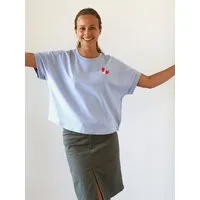 Kultgut Kultgut Artdesign Biofair - Oversize Shirt/ Little Strawberrys – Produktbild 1 von 1