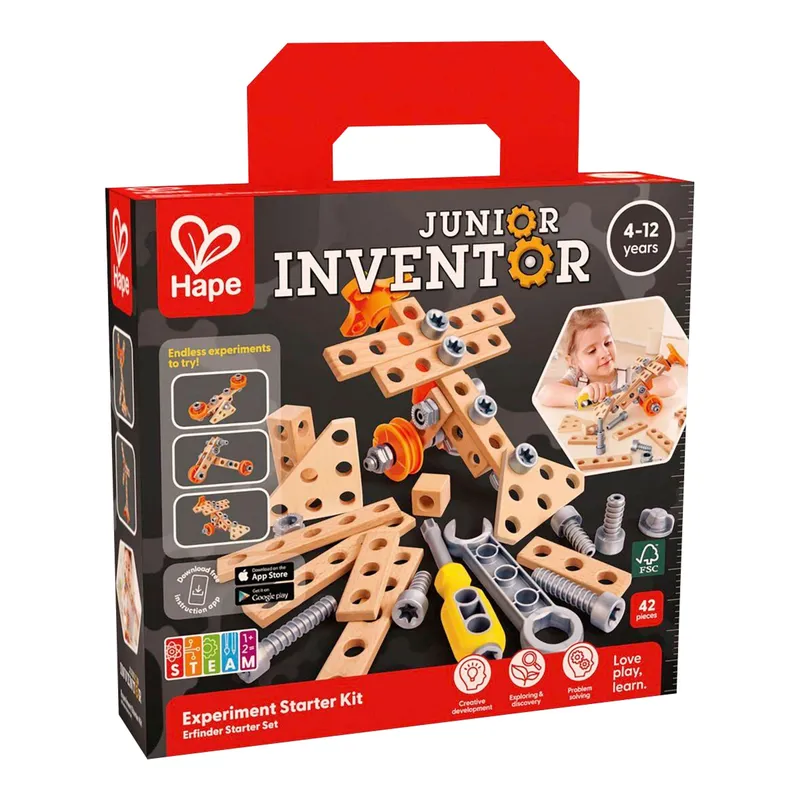 Hape Hape Erfinder Starter Set, Mehrfarbig, – Produktbild 1 von 1