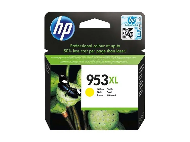 Hewlett Packard hp Tintenpatrone F6U18AE, Nr. 953XL gelb – Produktbild 1 von 1