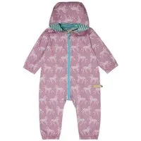loud proud loud + proud Babys & Kinder Outdooroverall, GOTS-zertifiziert, Aster(rosa), – Produktbild 1 von 1