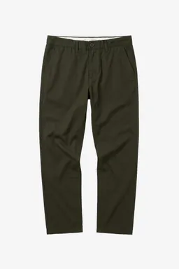 KnowledgeCotton Apparel KnowledgeCotton Apparel Herren vegan Hose Chuck Regular Herringbone Forest Nachtgrün – Produktbild 1 von 1