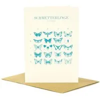 Bow & Hummingbird Bow & Hummingbird Grußkarte Schmetterlinge in Europa – Produktbild 1 von 1