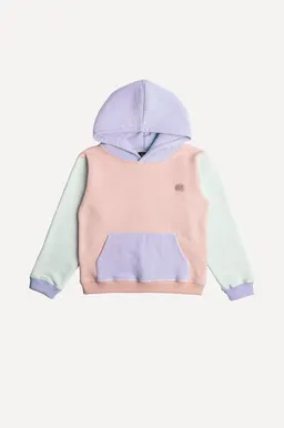 Trendsplant Trendsplant Kid's Color Block Hoodie Pale Pink – Produktbild 1 von 1