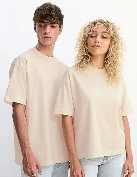 Sol's Sol's Herren Oversize T-Shirt Rundhals Bio - Baumwolle Loose Fit, Navy (french), – Produktbild 2 von 4