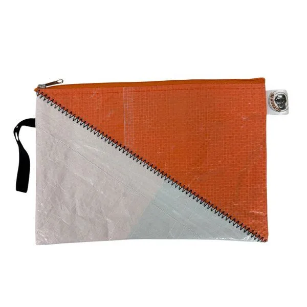 Beadbags Beadbags Spacy Ri74 Kosmetiktasche / Federmappe, Orange-weiß, – Produktbild 1 von 5