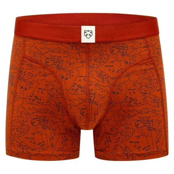 A-Dam A-Dam Orangefarbene Boxer Briefs Ginger Scoutmap – Produktbild 1 von 5