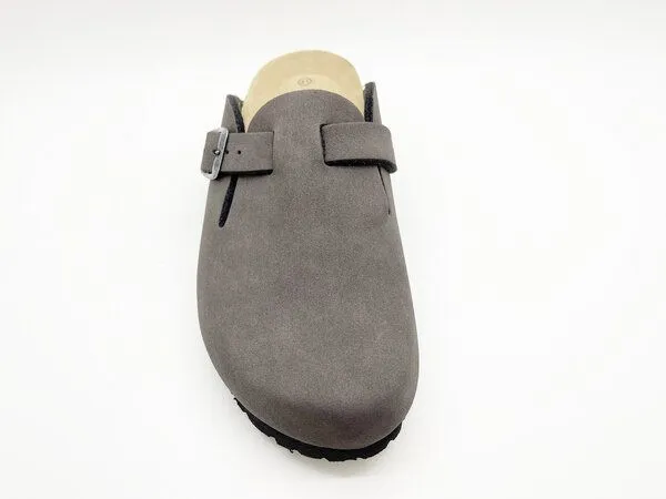 thies Vegane thies Eco Bio Clogs, Charcoal (grau), – Produktbild 3 von 3
