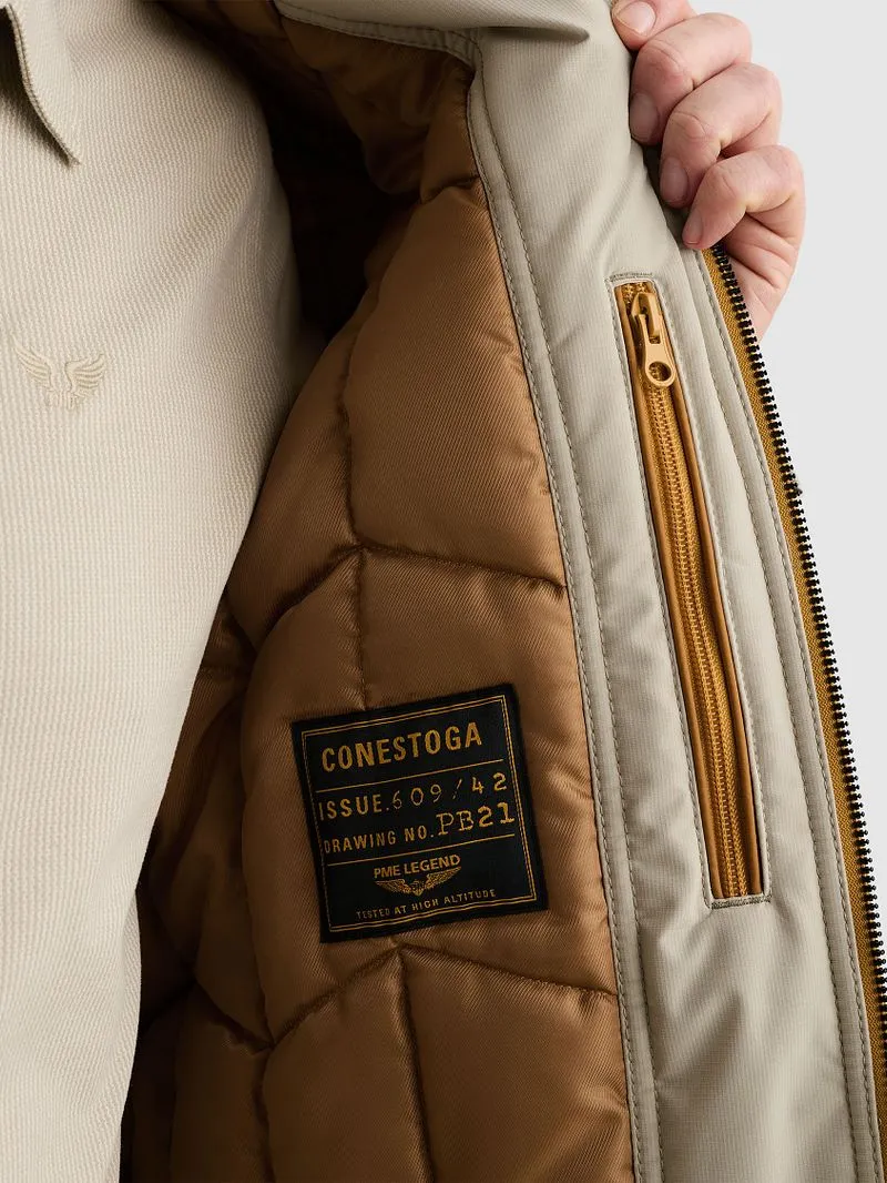 PME Legend PME Legend Jacke Conestoga Abbey Stone, Grau, – Produktbild 4 von 5