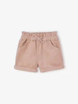 Vertbaudet Mädchen Baby Cord-Shorts pudrig – Produktbild 1 von 1