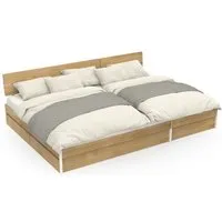 ekomia ekomia Familienbett Luna Storage, Weiß, – Produktbild 1 von 1