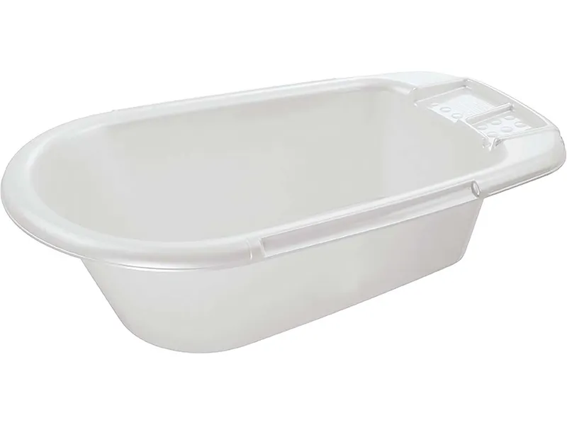 rotho babydesign rotho Badewanne "AVA" aus Recyclingkunststoff, mistletoe white – Produktbild 2 von 2