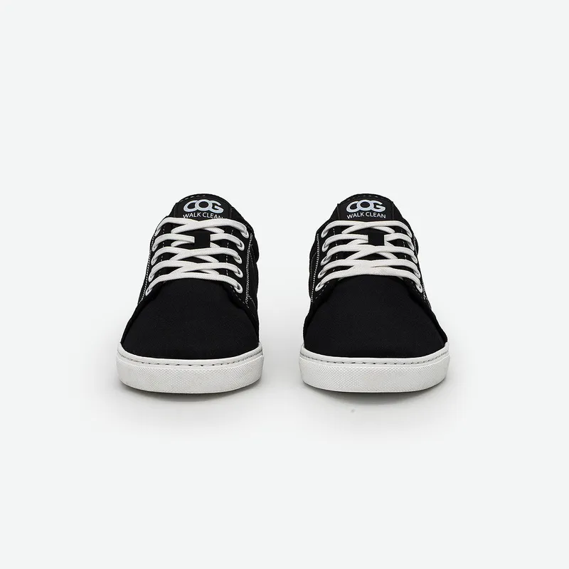 COG COG Herren vegan Sneaker Gaia Weiß, Schwarz, – Produktbild 2 von 3