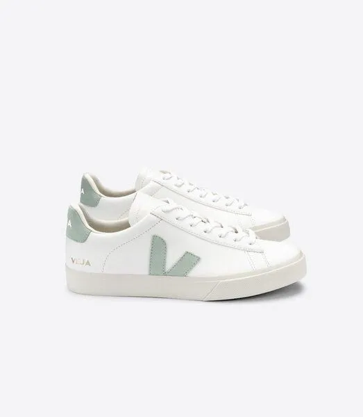 Veja Veja Sneaker Herren - Campo Chromefree, Weiß (white matcha), – Produktbild 1 von 1