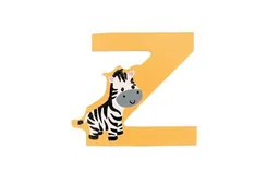 El Puente El Puente Holzbuchstabe Z "Zebra" | Fair Trade & Handmade aus Sri Lanka – Produktbild 1 von 1