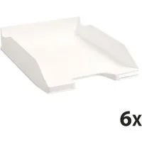 Exacompta 6 Exacompta Briefablagen Combo Midi "Office", DIN A4+, 500 Blatt, weiß – Produktbild 1 von 1