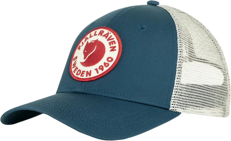 Fjällräven Fjällräven 1960 Logo Langtradarkeps Cap blau S-M, Blau, – Produktbild 1 von 2