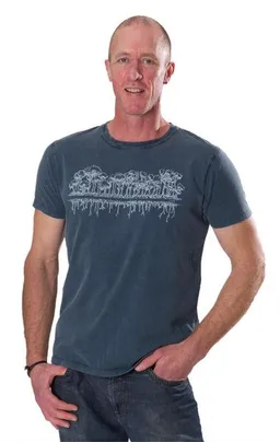 Life-Tree Life-Tree Shirt aus Biobaumwolle für Herren "Mirror" – Produktbild 1 von 1