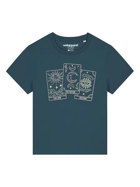 watapparel watapparel T-Shirt Frauen Tarot Set, Stargazer, – Produktbild 2 von 3