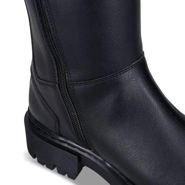 Nae Vegan Shoes Nae Vegan Shoes Aurora Vegane Stiefel, Schwarz, – Produktbild 3 von 4