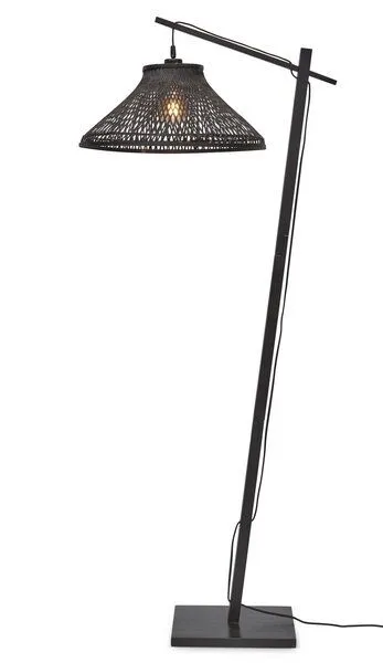 GOOD&MOJO GOOD&MOJO Stehlampe Tahiti S 45x20, Schwarz, – Produktbild 2 von 4