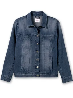sheego Jeansjacke blue denim – Produktbild 1 von 1