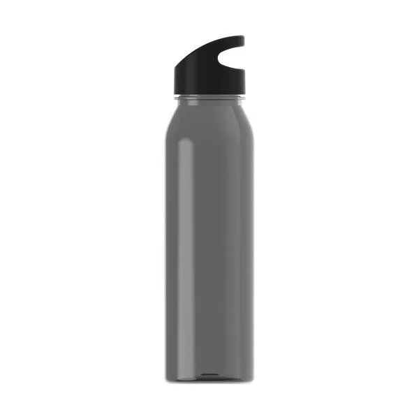 elasto elasto Trinkflasche "Wave" 600 ml, Schwarz, – Produktbild 1 von 1