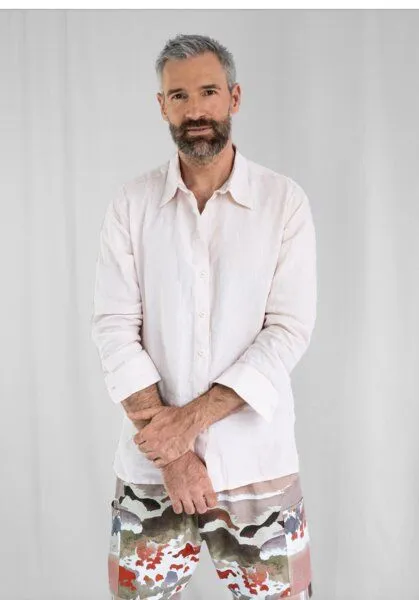 Sophia Schneider-Esleben Sophia Schneider-Esleben Unisex Shorts Alex aus Bio Baumwolle, Mohn, – Produktbild 2 von 4