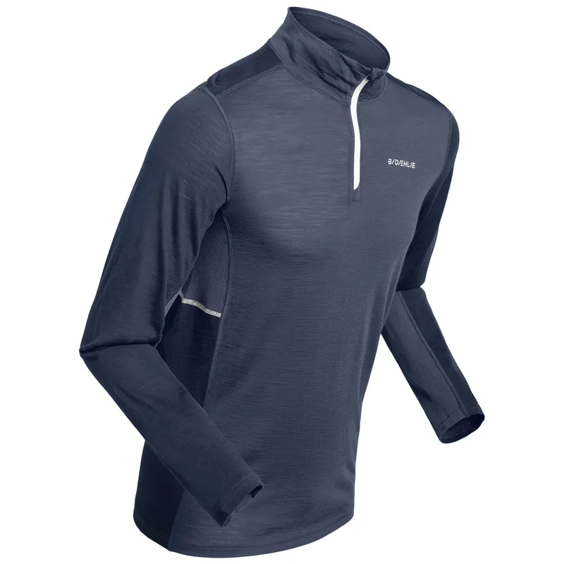 Daehlie Sportswear Halbzip-Pullover Daehlie Sportswear Warm Wool, Bleu, – Produktbild 1 von 1