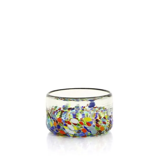 GLOBO Fair Trade GLOBO Fair Trade Schälchen aus Recyclingglas, mundgeblasen, Confeti, – Produktbild 1 von 1