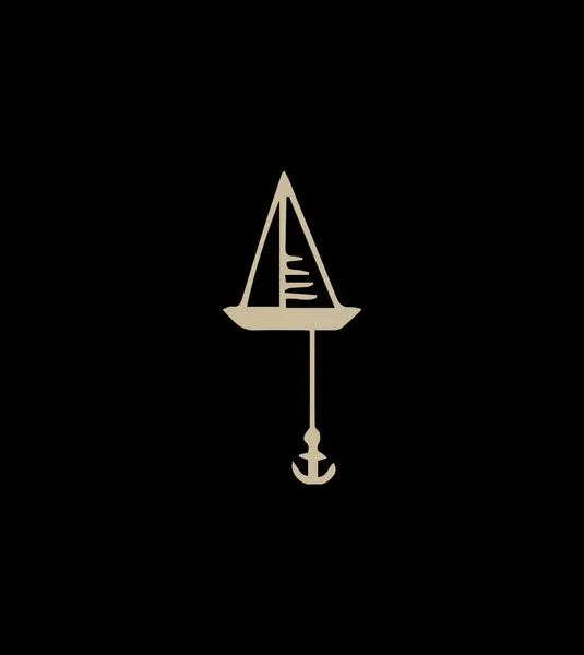 Gary Mash GARY MASH Shirt Asheville Segelboot aus Biobaumwolle, Dunkelblau, – Produktbild 2 von 4