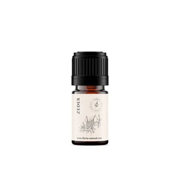 FLORIA - NATURAL ORGANIC CARE FLORIA - NATURAL ORGANIC CARE BIO Atlaszeder 5 ml 100% Naturreines ätherisches Öl – Produktbild 1 von 1