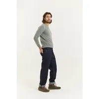 Flax and Loom Flax and Loom Regular Fit Jeans Satch, Rinse (blau), – Produktbild 3 von 8
