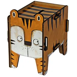 WERKHAUS WERKHAUS Spardose Vierbeiner - Tiger aus Holz – Produktbild 1 von 1