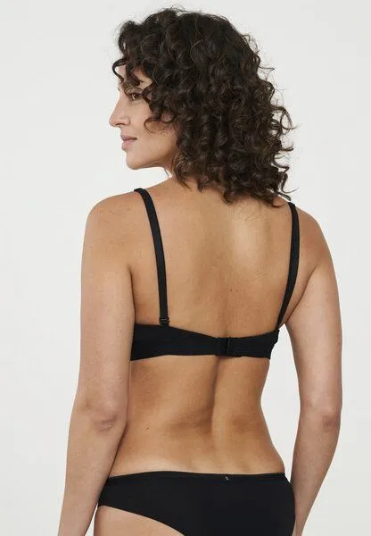 recolution Bra aus Baumwoll (Bio) Mix | IBERIS recolution, Schwarz, – Produktbild 2 von 4
